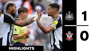 Newcastle United 1 Southampton 0  Premier League Highlights [upl. by Kay]