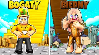 BOGATE vs BIEDNE Obby w Roblox [upl. by Treve]