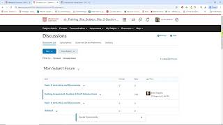 Brightspace Creating restricted discussion forums and topics [upl. by Barrus]