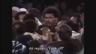 Muhammad Ali tells Don King to Fck off [upl. by Hsevahb]