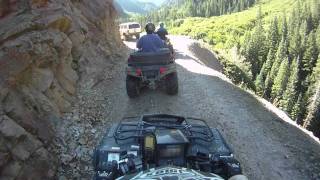 Ouray Colorado ATV Trail Rides July 2011  Part 14  Mineral Creek Access To Alpine Loop amp Lake City [upl. by Caine337]