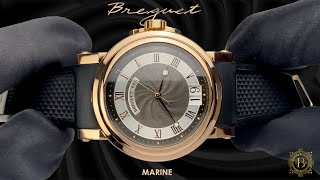 Breguet Marine Automatic Big Date Black Dial Rose Gold 5817BRZ25V8 [upl. by Aihsemaj]