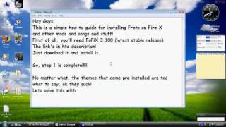 Frets on Fire X complete guide part 1 [upl. by Irrab]