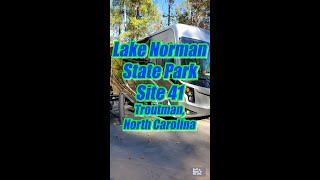 Lake Norman State Park Campsite at a Glance Site 41 North Carolina shorts [upl. by Nyrb]