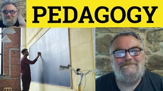 🔵 Pedagogue Meaning  Pedagogy Definition  Pedagogical Pronunciation  Pedagog Pedagogue Pedagogy [upl. by Fidole902]