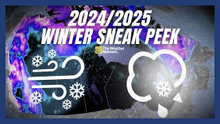 A Sneak Peek at the Winter Forecast for 20242025  winterforecast [upl. by Assirual718]