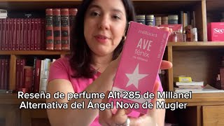 Reseña de perfume Millanel Alt 285  DUPE del Ángel Nova de Mugler [upl. by Wivina]