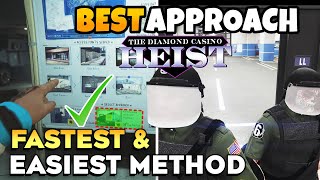 GTA 5 Online BEST DIAMOND CASINO HEIST APPROACH FASTEST amp EASIEST With No Alert Full Guide [upl. by Zabrine]