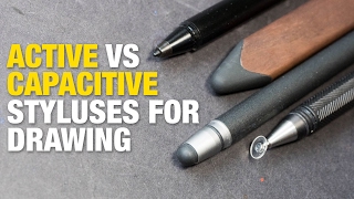 Active vs Capacitive Styluses for Drawing [upl. by Auburn]