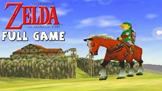 The Legend Of Zelda Ocarina Of Time  FULL GAME  No Commentary [upl. by Huba688]