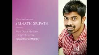 Work Life Champion  Srinath Sripath [upl. by Idnym]