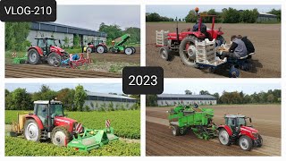 FARMVLOG 210 jaaroverzicht 2023 aardappelen [upl. by Aserahs]