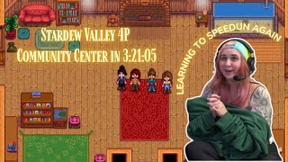 Stardew Valley Community Center Speedrun w atwentysomethingloser lichatton amp kelpsey  32105 [upl. by Emlen]