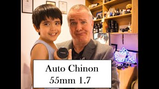 Auto Chinon 55mm 17  Tomioka Gold [upl. by Conley492]