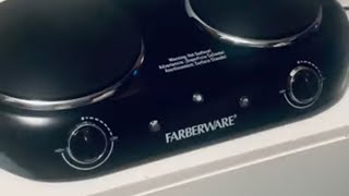 How to use Farberware￼ double burner [upl. by Ynots]