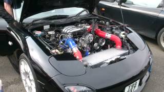 Ada7 Rx7 Full Bridge Start up Take 2 Mazda Rotary [upl. by Meensat]