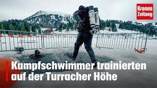 Jagdkommando Kampfschwimmer trainierten auf der Turracher Höhe  kronetv NEWS [upl. by Liuka359]