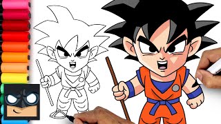 How To Draw Goku  Dragon Ball Z [upl. by Eseyt773]