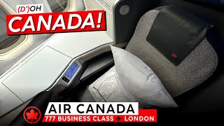 AIR CANADA 777 Business Class Trip Report 🇨🇦 Toronto to London 🇬🇧 Best in North America [upl. by Tsenrae]