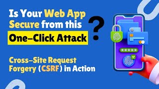 Testing CrossSite Request Forgery CSRF attack in your web app with example and secure [upl. by Ohaus]