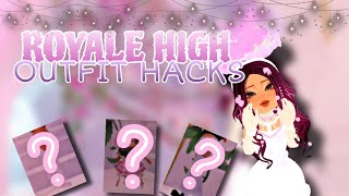 ROYALE HIGH Outfit HACKS ✨👗  Lxvelly [upl. by Lachance]