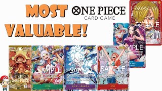 The Most Valuable One Piece TCG Cards from PRB01 Top 10 Alt Arts One Piece TCG News [upl. by Peppy]