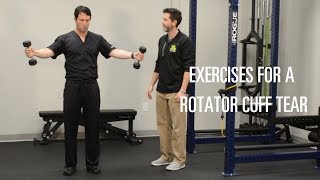 Exercises for a rotator cuff tear to help you recover quickly [upl. by Jc607]