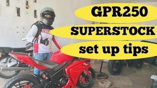 MOTORSTSR GPR250 SUPER STOCK2 Z200 Z250 GPR250 superstock [upl. by Yesima199]