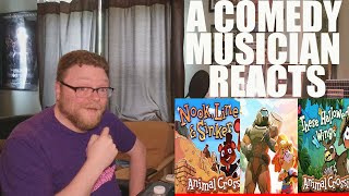 A Comedy Musician Reacts  Animal Crossing songs Stupendium amp Chalkeaters REACTION [upl. by Anoiuq]