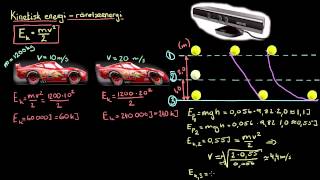 Kinetisk energi rörelseenergi från Fy1 [upl. by Schuyler724]