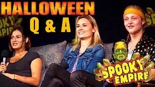 Rob Zombies Halloween cast Q amp A at Spooky Empire Retro 2017 [upl. by Yona]