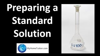 Preparing a Standard Solution  Acids and Bases [upl. by Nani]