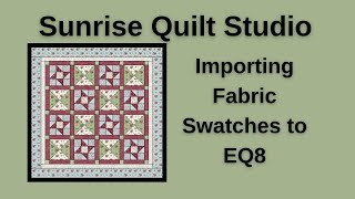 Importing Fabric Swatches into Eq8 from a Fabric Website [upl. by Indys]