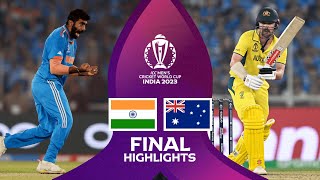 Cricket World Cup 2023 Final  IND v AUS  Highlights [upl. by Anuska]