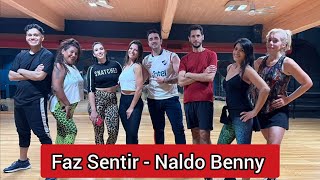 Faz Sentir  Naldo Benny Coreografia Axé Moi [upl. by Adlin]