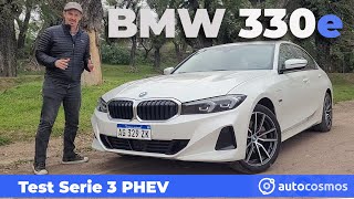 Test BMW 330e  El Serie 3 PHEV [upl. by Constantina]