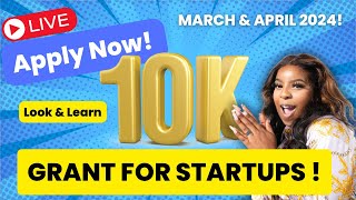 APPLY NOW 10000 Small Business Grant DONEForYOU LIVE [upl. by Lewej]