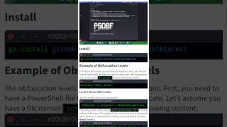 Powershell script obfuscator quotpsobfquot [upl. by Eirojam]