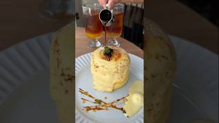 A yummy lava cheese soufflé delicious food cooking beautiful dessert cheese souffle [upl. by Anirbys]