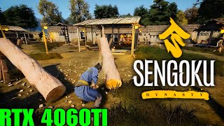 Sengoku Dynasty on RTX 4060Ti  Ultra Settings  1440p [upl. by Sulienroc264]