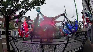 Hurrycane off ride Kermis Roermond 2024 nl [upl. by Goodson470]