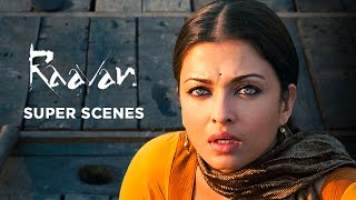 Sita under the control of Raavana   Raavan Movie Scenes  Abhishek Bachchan Aishwarya Rai Vikram [upl. by Tlaw]