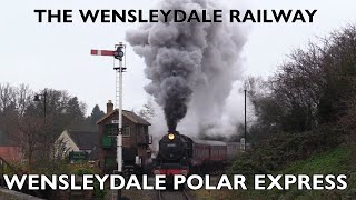 Wensleydale Railway  45407 Polar Express [upl. by Arlana]