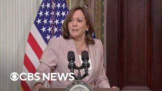 Watch Kamala Harris viral quotcoconut treequot remarks [upl. by Efal16]