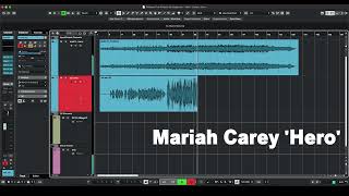 Mariah Carey  Hero male cover vocal original key [upl. by Ssew]