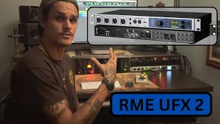 RME Fireface UFX Audio Interface Review [upl. by Nahguav846]