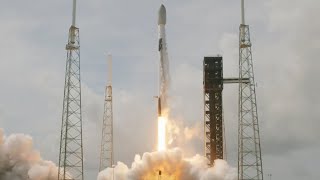 Blastoff SpaceX launches 21 Starlink satellites from Pad 40 in Florida nails landing [upl. by Ahsitak202]