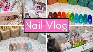 Organizing My Nail Studio  Exciting Nail Art Unboxing [upl. by Ymerej]