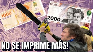 🔴EL FIN DE LOS BILLETES CHICOS  MILEI NO IMPRIME MAS BILLETES DE 1000 Y 2000 POR QUÉ [upl. by Vullo193]