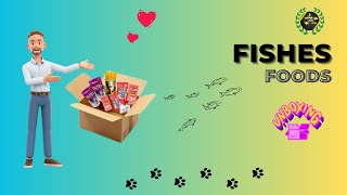 Best fish foods unboxing amp review 👌🤩trending fishfoods unboxingvideo [upl. by Rolando]